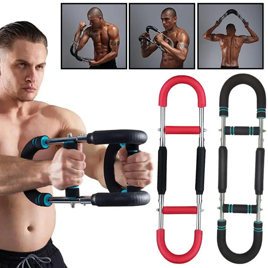 Adjustable U Shaped Arm Strength Trainer Multifunctional Chest Exercise Strength Home Fitness Equipment Wrist Muscle Device X9L8