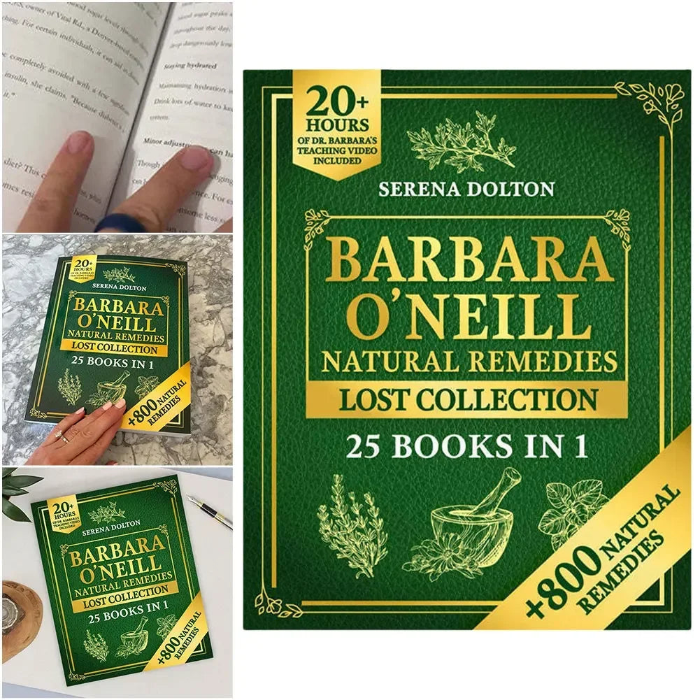 【HOT Sale】Herbal Remedies Lost Collection Book Self-Healing Recipe Secret Complete Collection for Discover Well-Being Toxic-Free