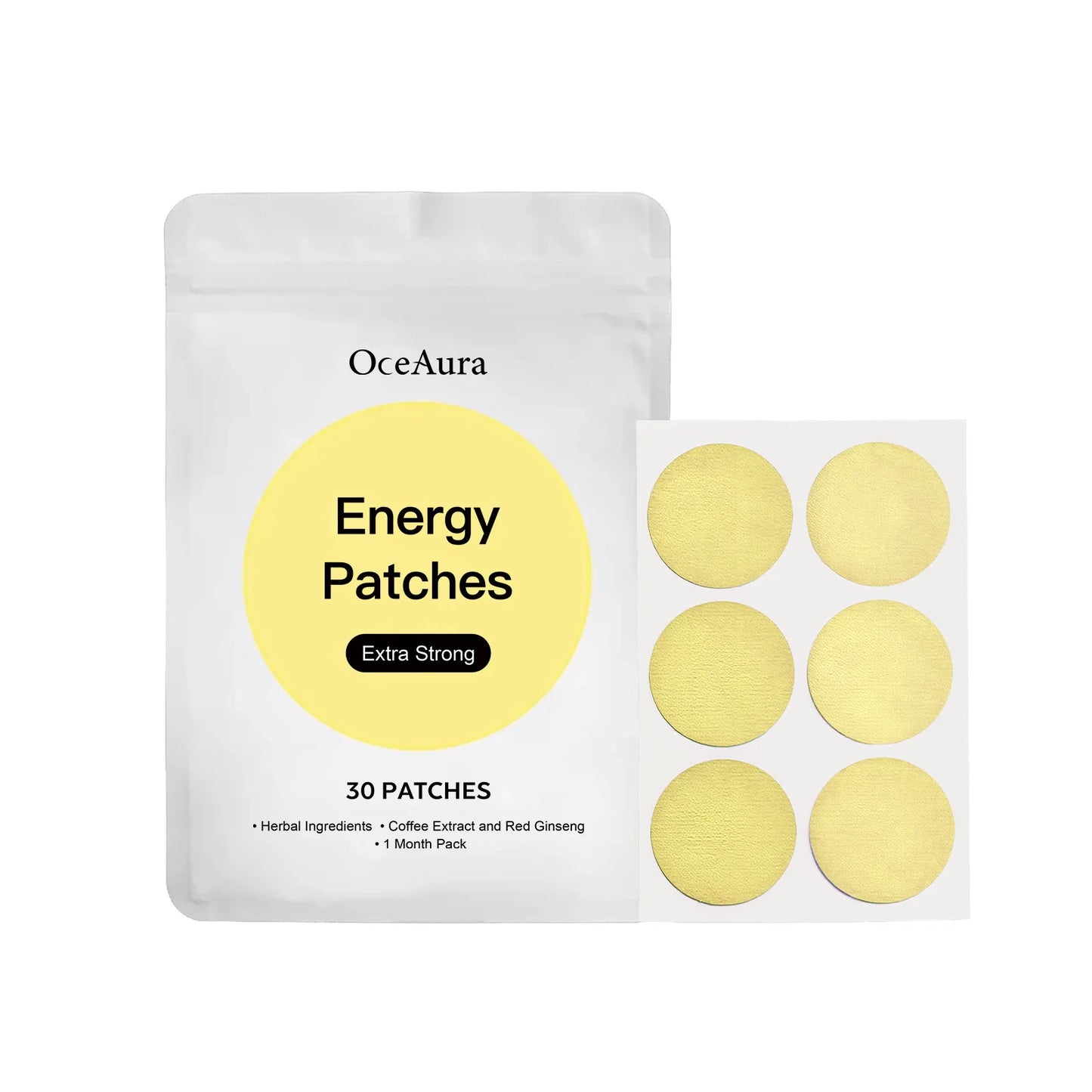 Energy Patches Strengthen Immune System Energy Boost Increase Alertness Motivation Fatigue Relieve Dopamine Patches Supplement