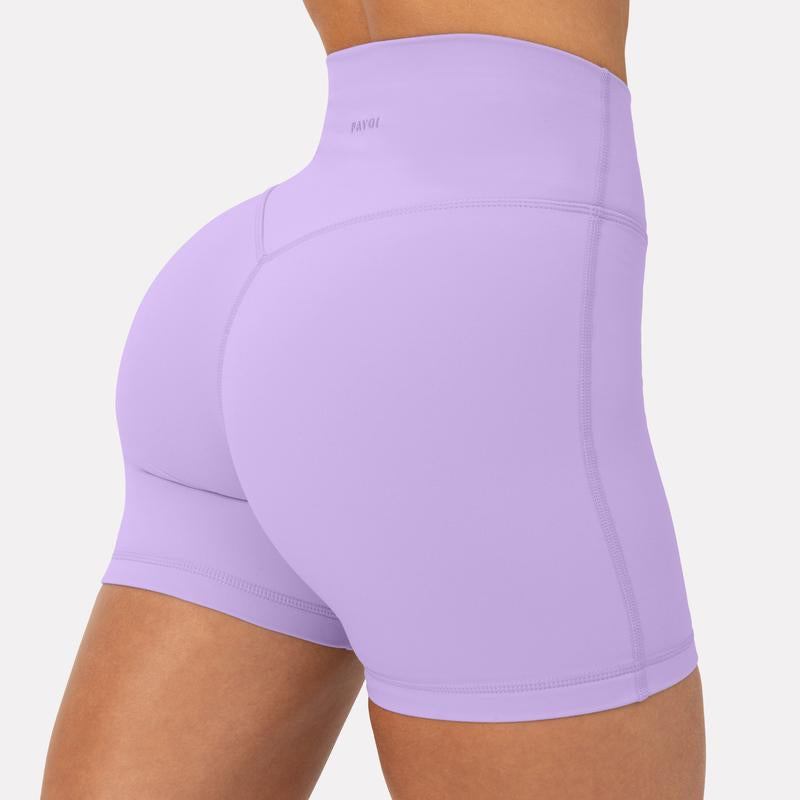 PAVOI ACTIVE Buttery Soft Shorts for Women - High Waisted Workout Shorts - 4" & 6" No Front Seams Gym Shorts - Flexflow