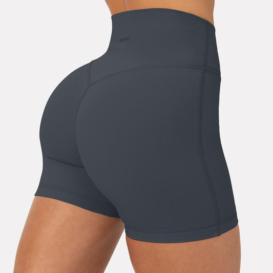 PAVOI ACTIVE Buttery Soft Shorts for Women - High Waisted Workout Shorts - 4" & 6" No Front Seams Gym Shorts - Flexflow