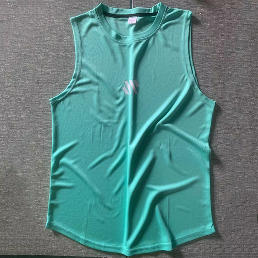 Mannen Bodybuilding Tank Tops Gym Workout Fitness Mouwloos Shirt Running Kleding Stringer Singlet Zomer Toevallige Vest