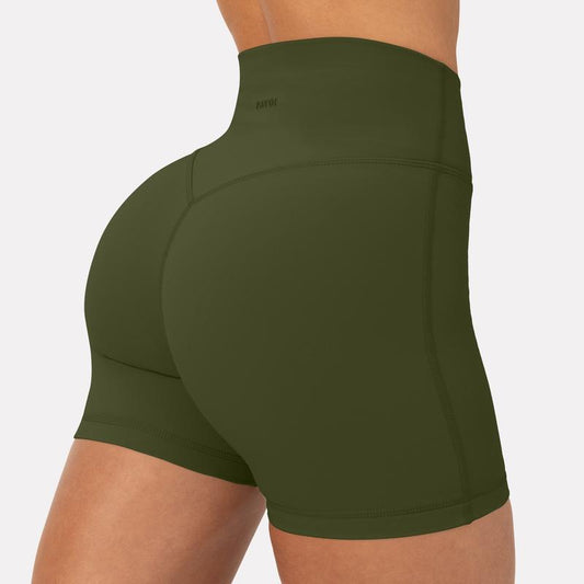 PAVOI ACTIVE Buttery Soft Shorts for Women - High Waisted Workout Shorts - 4" & 6" No Front Seams Gym Shorts - Flexflow
