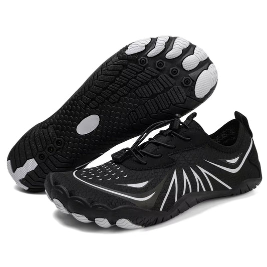 2025 High-Quality Barefoot Water Shoes - Non-Slip Five-Finger Sports Shoes for Beach and Swimming - Unisex Casual Footwear