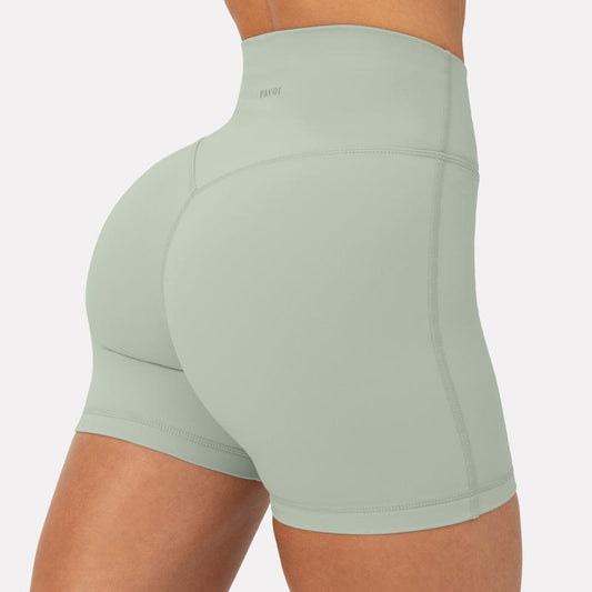 PAVOI ACTIVE Buttery Soft Shorts for Women - High Waisted Workout Shorts - 4" & 6" No Front Seams Gym Shorts - Flexflow