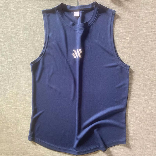 Mannen Bodybuilding Tank Tops Gym Workout Fitness Mouwloos Shirt Running Kleding Stringer Singlet Zomer Toevallige Vest