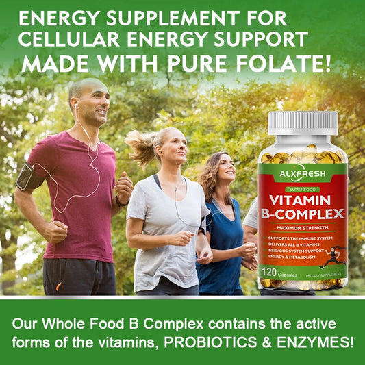 Daily Multivitamin B Capsule Anti-Oxidation Skin Repair Liver Health & Energy Care VB Complex 
