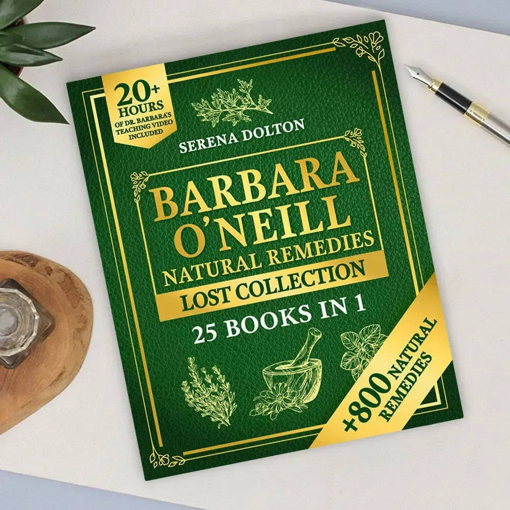 【HOT Sale】Herbal Remedies Lost Collection Book Self-Healing Recipe Secret Complete Collection for Discover Well-Being Toxic-Free