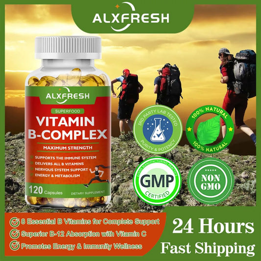 Daily Multivitamin B Capsule Anti-Oxidation Skin Repair Liver Health & Energy Care VB Complex 