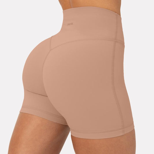 PAVOI ACTIVE Buttery Soft Shorts for Women - High Waisted Workout Shorts - 4" & 6" No Front Seams Gym Shorts - Flexflow