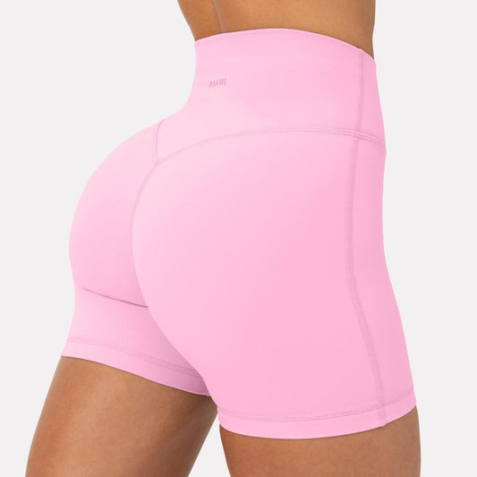 PAVOI ACTIVE Buttery Soft Shorts for Women - High Waisted Workout Shorts - 4" & 6" No Front Seams Gym Shorts - Flexflow